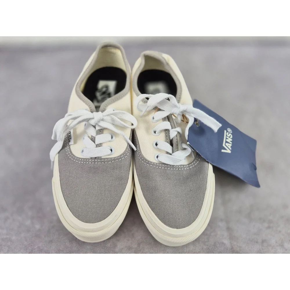 Vans Authentic Reissue 44 LX Drizzle Grey Cream VN000CQAKAQ1 Kids 4.5 Sneakers